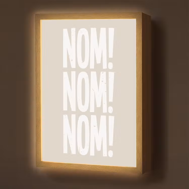 Lightbox - Wandlamp - Beige - Vintage - Japandi - Decoratie — 1