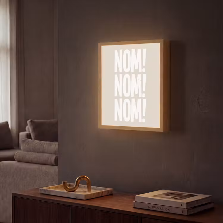 Lightbox - Wandlamp - Beige - Vintage - Japandi - Decoratie — 2
