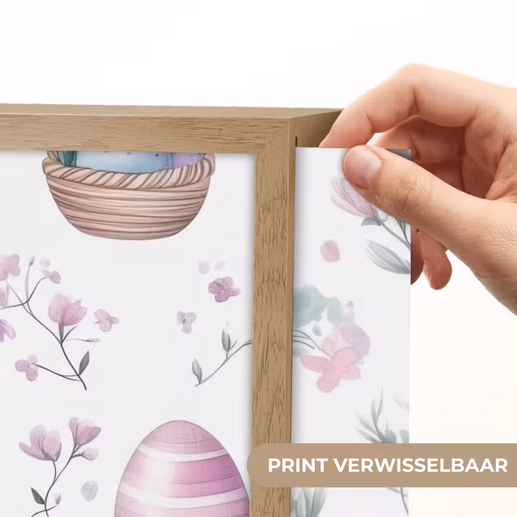 Lightbox - Wandlamp - Bloemen - Paaseieren - Patroon — 5
