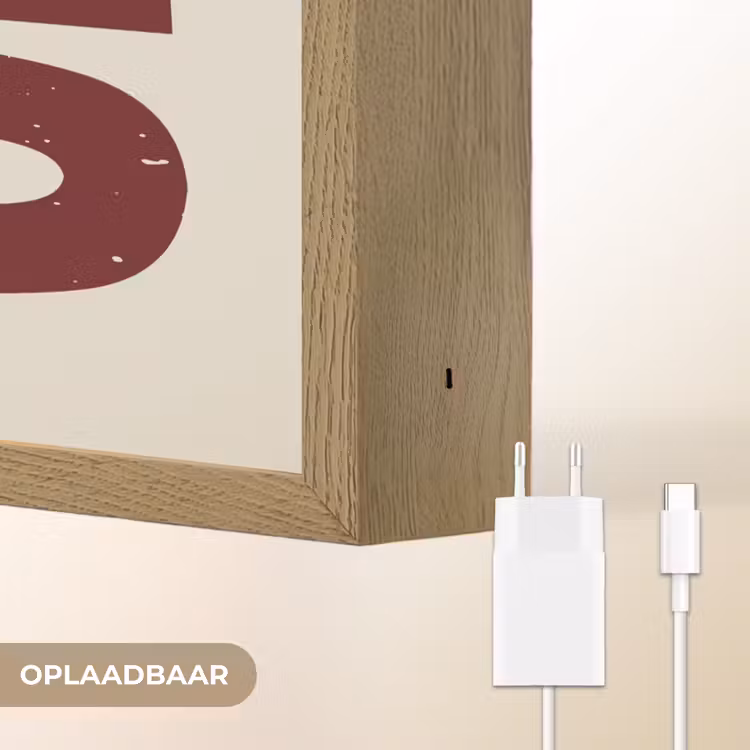 Lightbox - Wandlamp - Chef - Rood - Japandi - Vintage — 6