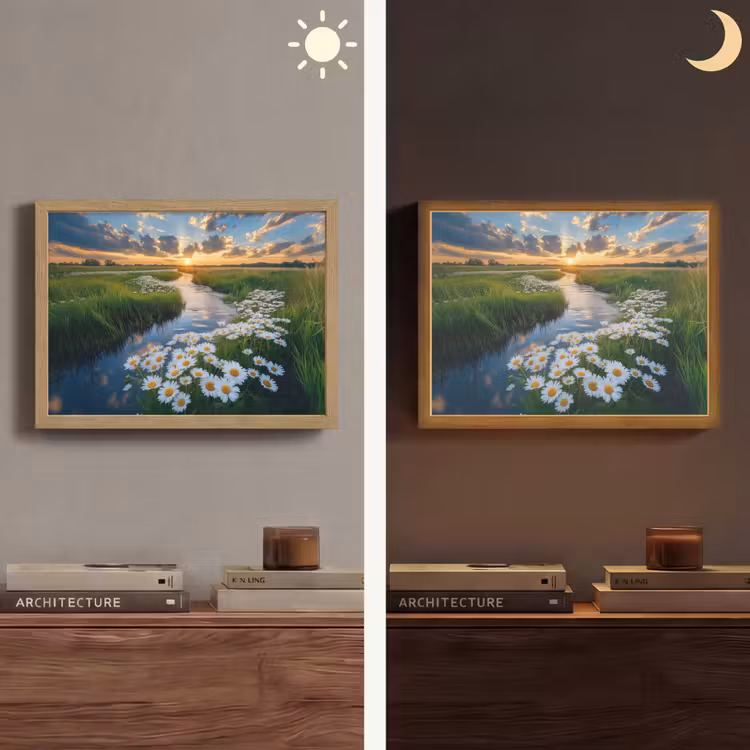 Lightbox - Wandlamp - Beekje - Landschap - Margriet — 6