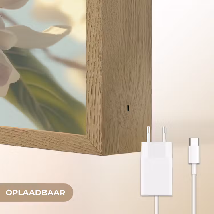 Lightbox - Wandlamp - Bloesems - Zonlicht - Quote - Wit — 7
