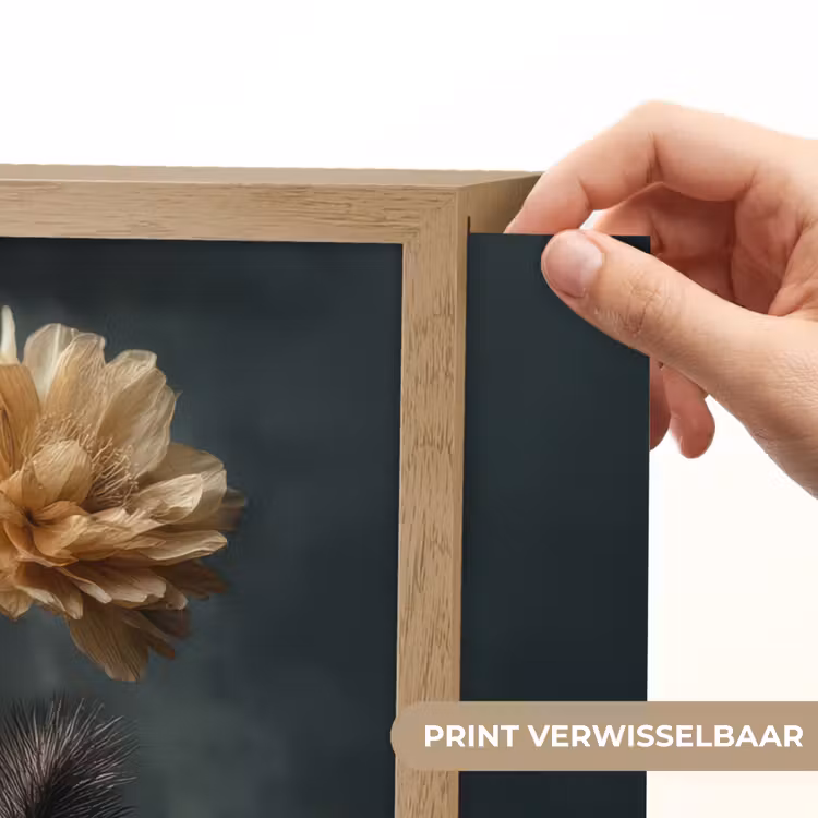 Lightbox - Wandlamp - Boeket - Bloemen - Licht - Zwart — 5