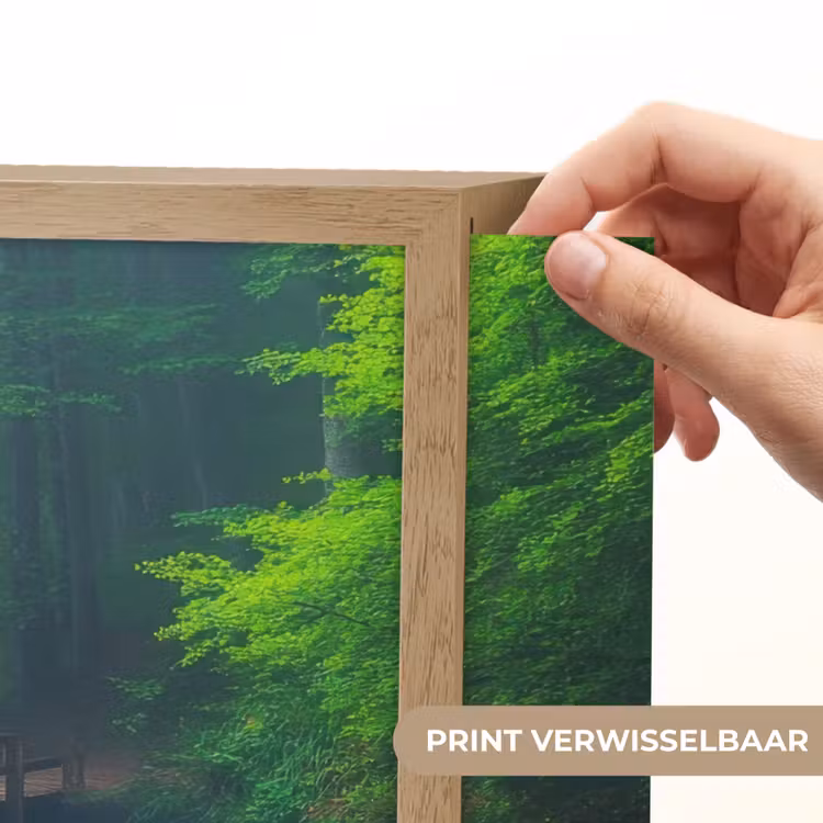 Lightbox - Wandlamp - Brug - Water - Rivier - Bos — 5