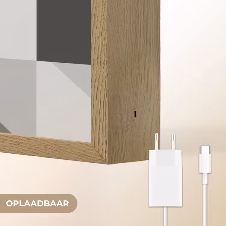 Lightbox - Wandlamp - Buldog - Zwart - Abstract - Vlakken — 7
