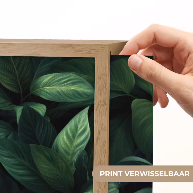 Lightbox - Wandlamp - Bladeren - Ovaal - Groen - Nerven — 5