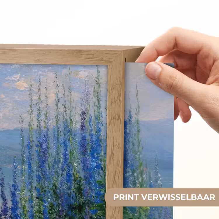 Lightbox - Wandlamp - Bloemen - Meer - Bergen - Groen — 5