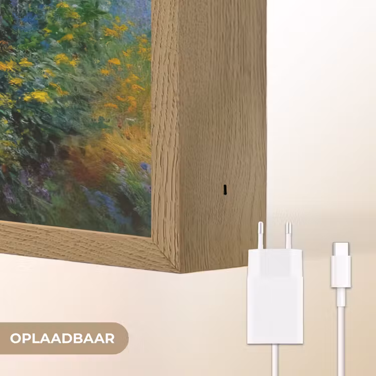 Lightbox - Wandlamp - Bloemen - Meer - Bergen - Groen — 7