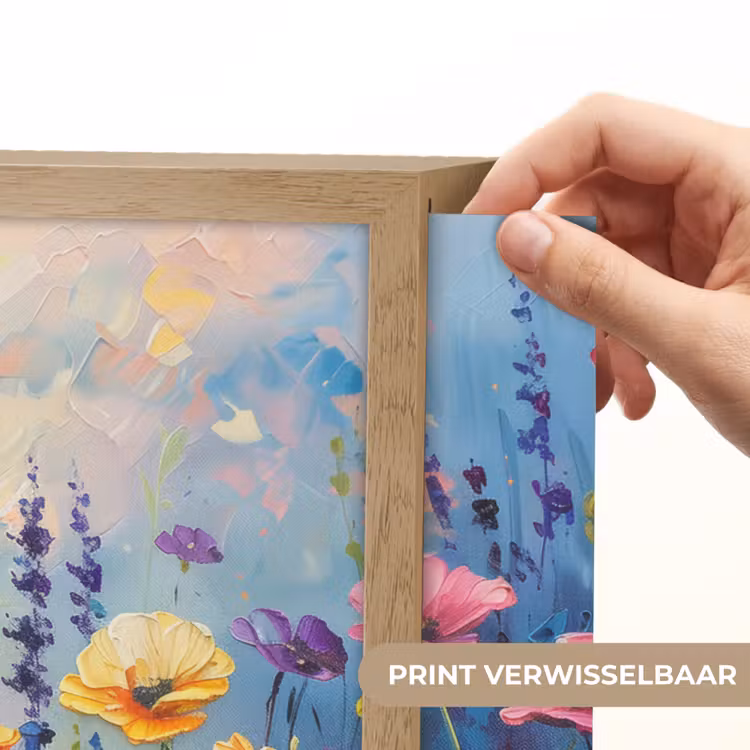 Lightbox - Wandlamp - Bloemen - Natuur - Waterverf - Kunst — 5