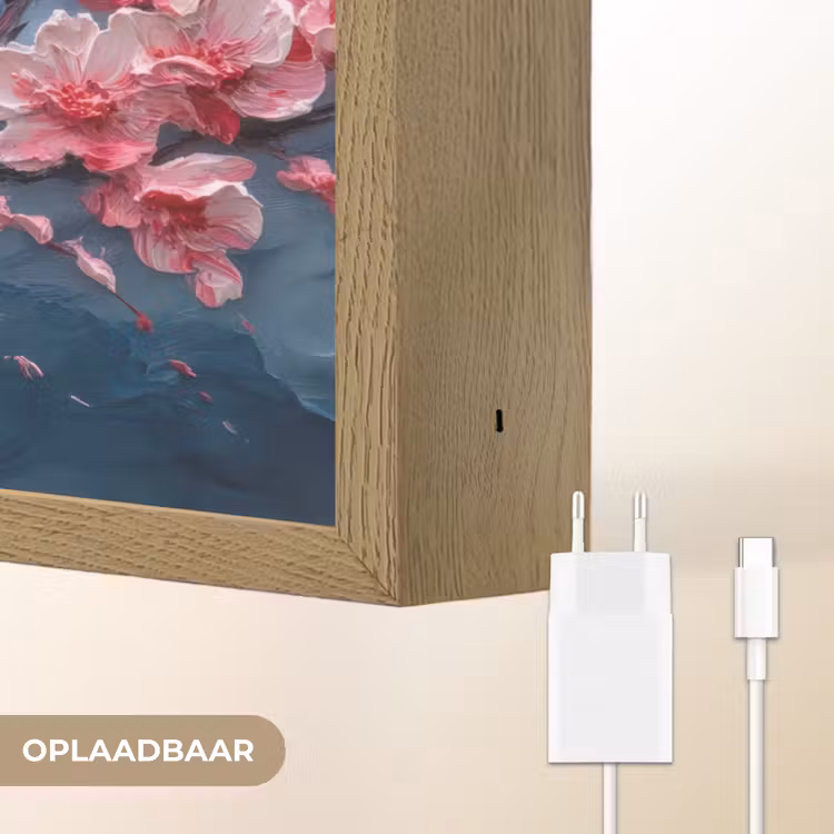 Lightbox - Wandlamp - Bloesem - Bloem - Roze - Tak — 7