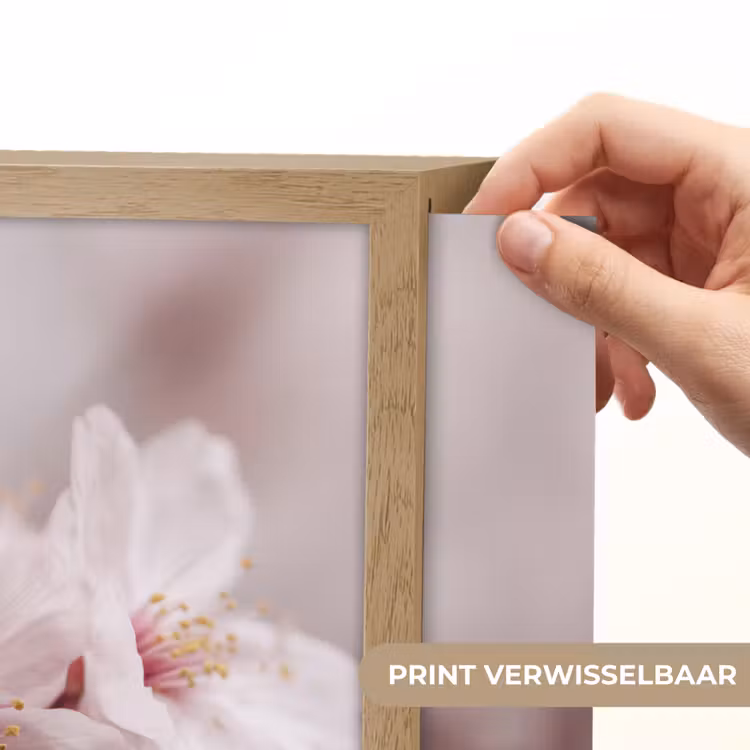 Lightbox - Wandlamp - Bloesems - Meeldraden - Geel - Wazig — 5