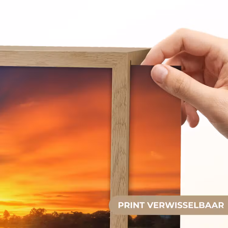 Lightbox - Wandlamp - Boot - Water - Zonsondergang - Oranje - Water — 5