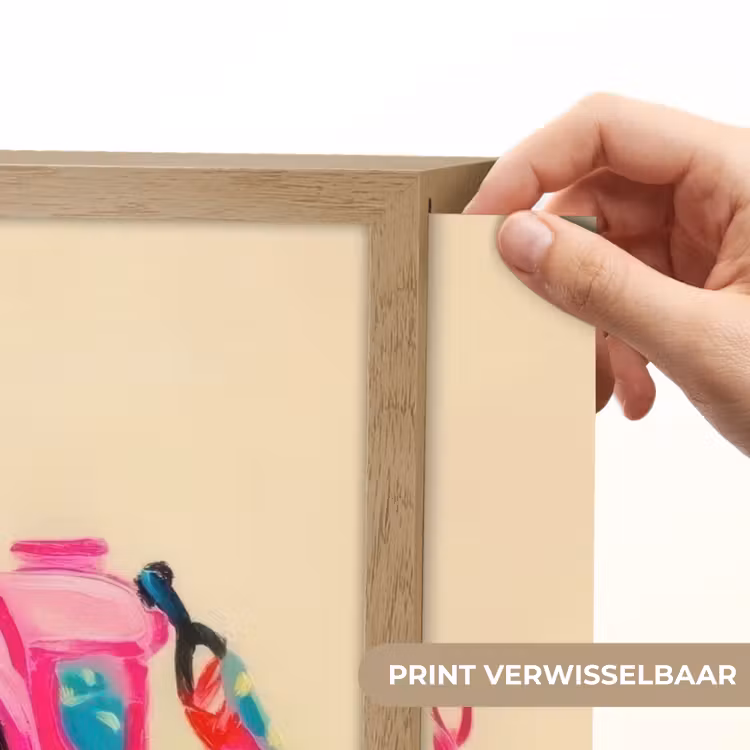 Lightbox - Wandlamp - Camera - Memories - Roze - Geschilderd — 5
