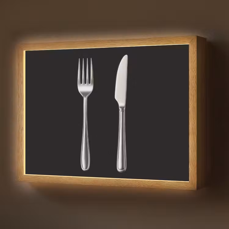 Lightbox - Wandlamp - Bestek - Klassiek - Elegant — 1