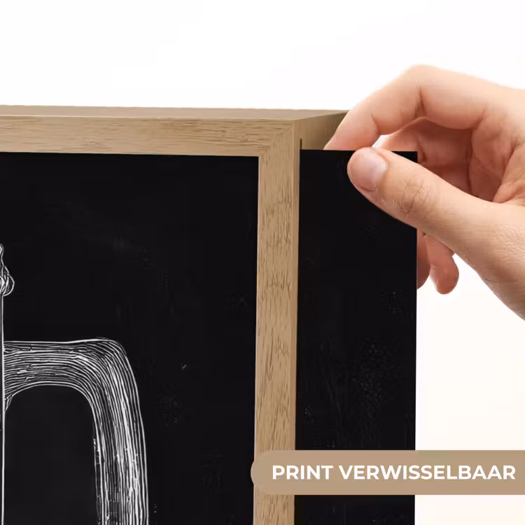 Lightbox - Wandlamp - Bierpul - Witte krijtletters - Happy beer day — 5