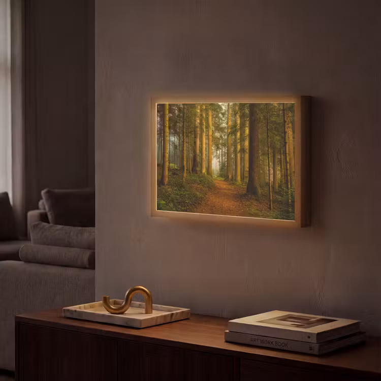 Lightbox - Wandlamp - Bos - Natuur - Bomen - Landschap - Bladeren — 2