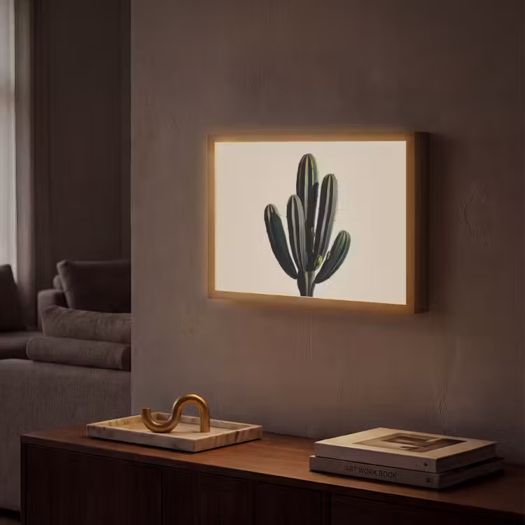 Lightbox - Wandlamp - Cactus - Subtiel - Groen — 2