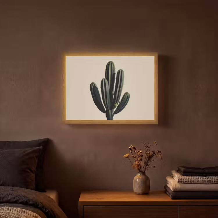 Lightbox - Wandlamp - Cactus - Subtiel - Groen — 3