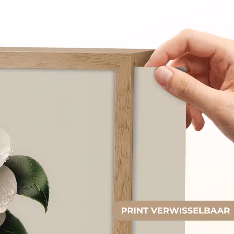 Lightbox - Wandlamp - Cameliabloem - Wit - Groen — 5