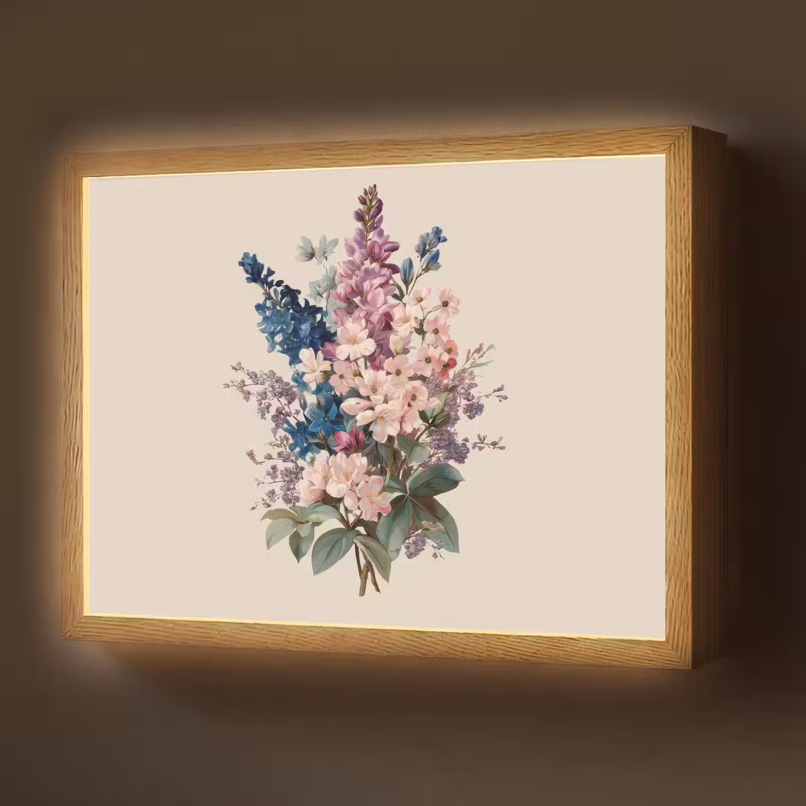 Lightbox - Wandlamp - Boeket - Beige - Harmonieus - Subtiel — 1