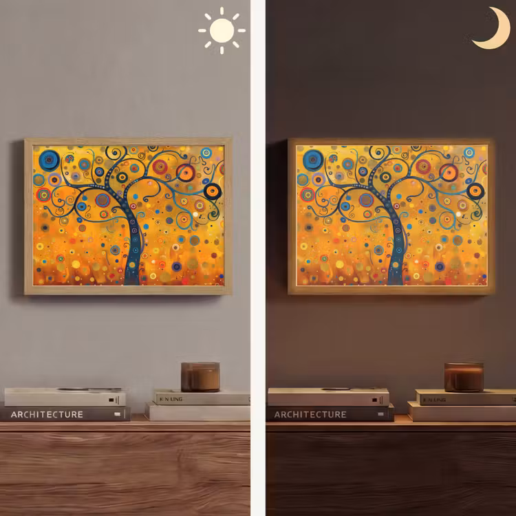 Lightbox - Wandlamp - Abstract - Boom - Levensboom - Modern — 6