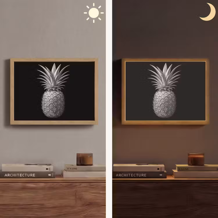 Lightbox - Wandlamp - Ananas - Gedetailleerd - Bladeren — 6