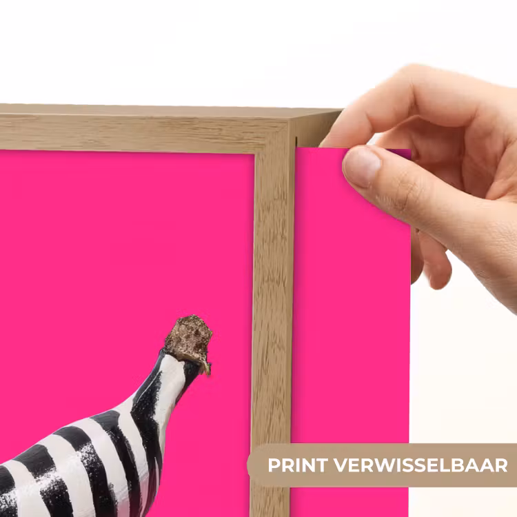 Lightbox - Wandlamp - Banaan - Zebraprint - Roze — 5