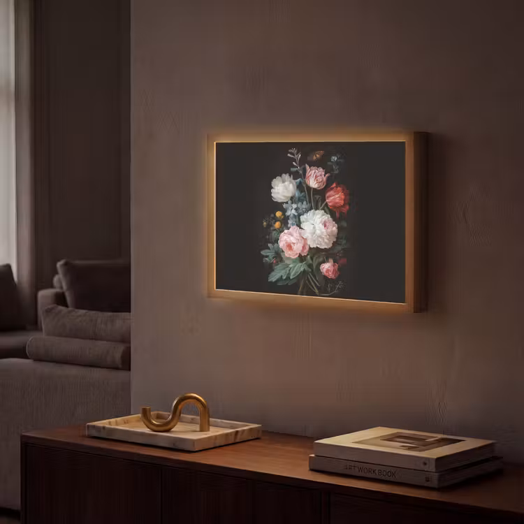 Lightbox - Wandlamp - Boeket - Kleurrijk - Klassiek — 2