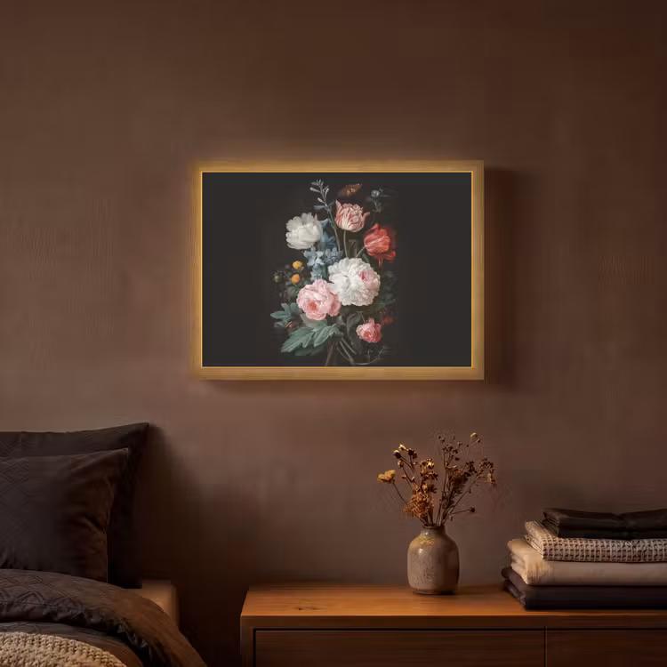 Lightbox - Wandlamp - Boeket - Kleurrijk - Klassiek — 3