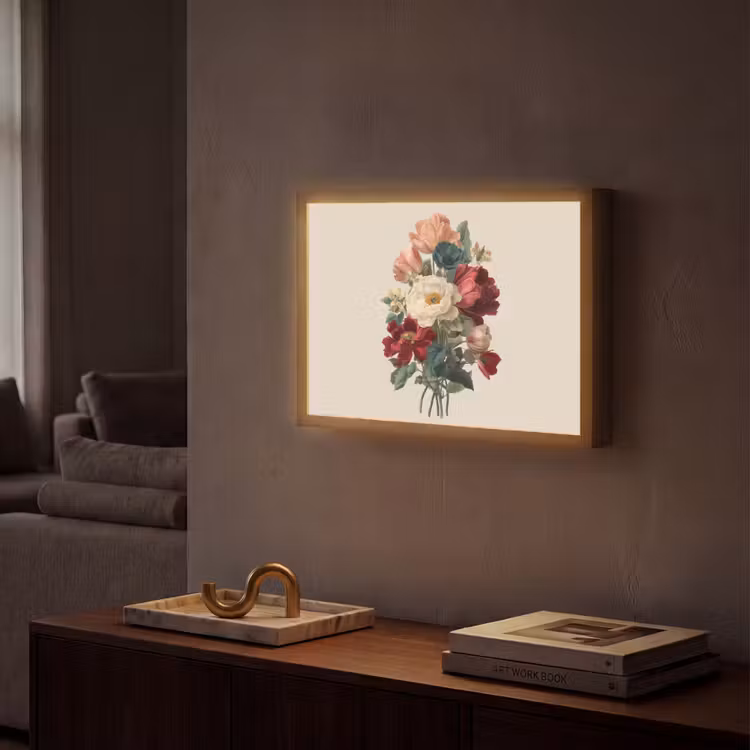 Lightbox - Wandlamp - Boeket - Warme tinten - Elegant — 2