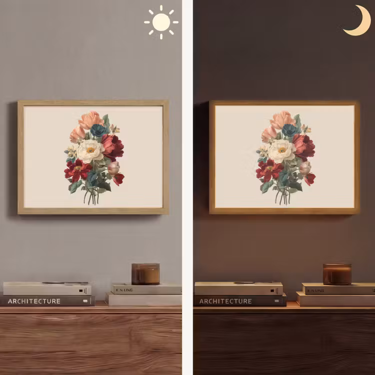 Lightbox - Wandlamp - Boeket - Warme tinten - Elegant — 6