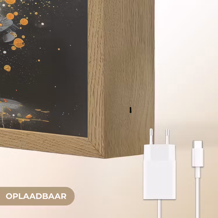 Lightbox - Wandlamp - Boom - Zwart - Goud - Wit - Modern — 7