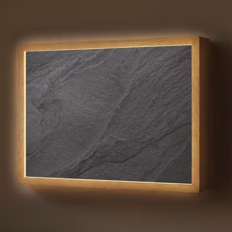 Lightbox - Wandlamp - Beton - Zwart - Industrieel — 1