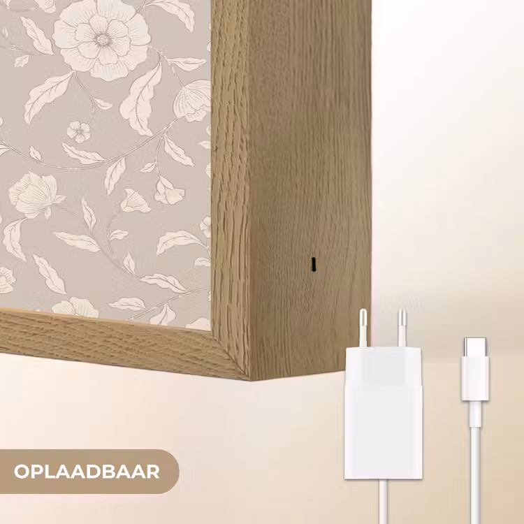 Lightbox - Wandlamp - Bloemen - Blaadjes - Patroon — 7