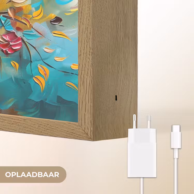 Lightbox - Wandlamp - Boom - Abstract - Kleurrijk - Bloemen — 7