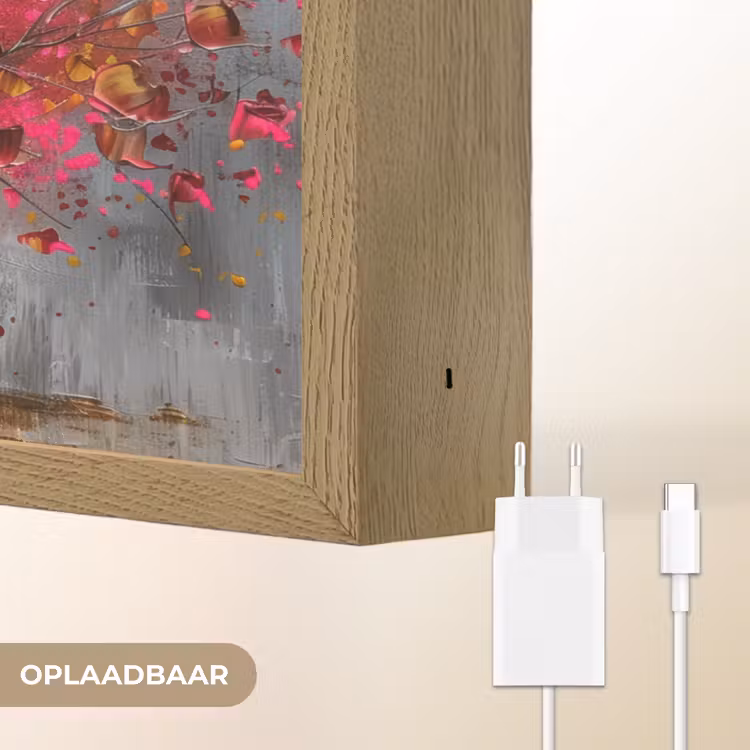 Lightbox - Wandlamp - Boom - Kleurrijk - Grijs - Modern — 7