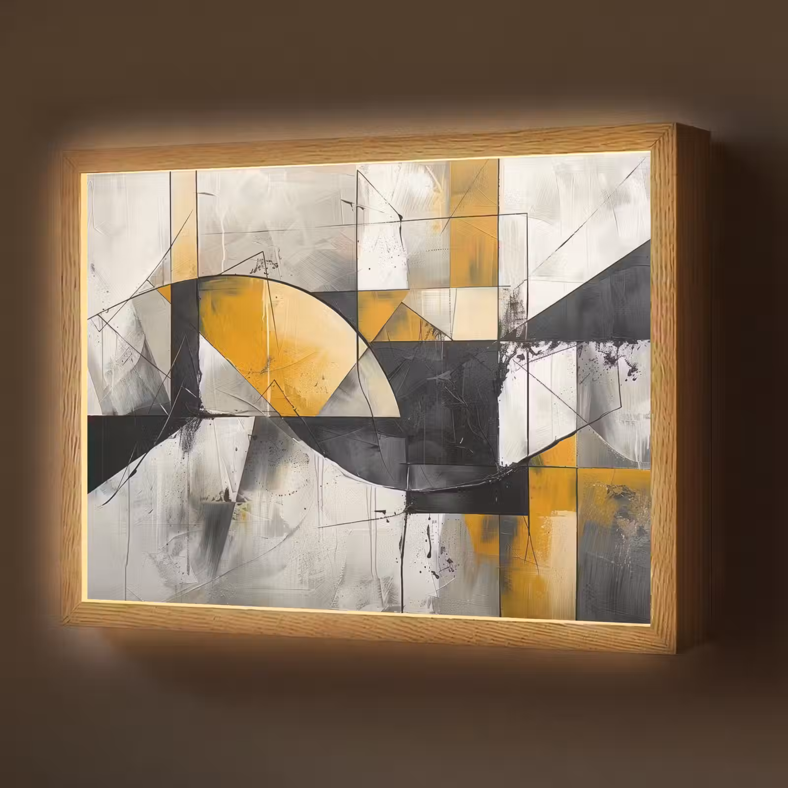 Lightbox - Wandlamp - Abstract - Kunst - Geometrisch - Aesthetic — 1