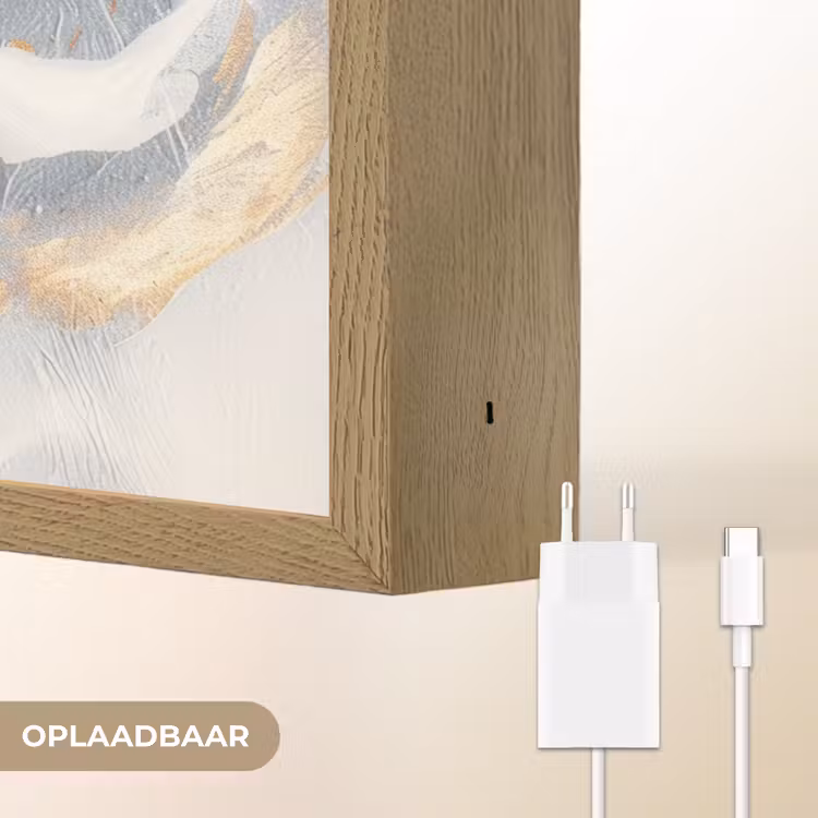 Lightbox - Wandlamp - Abstract - Goud - Verf - Aesthetic - Art — 7