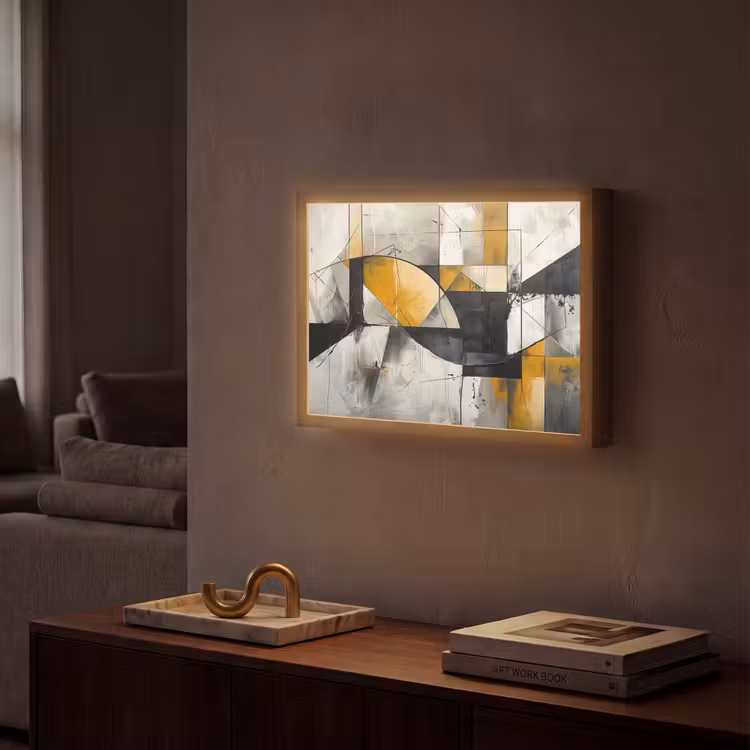 Lightbox - Wandlamp - Abstract - Kunst - Geometrisch - Aesthetic — 2