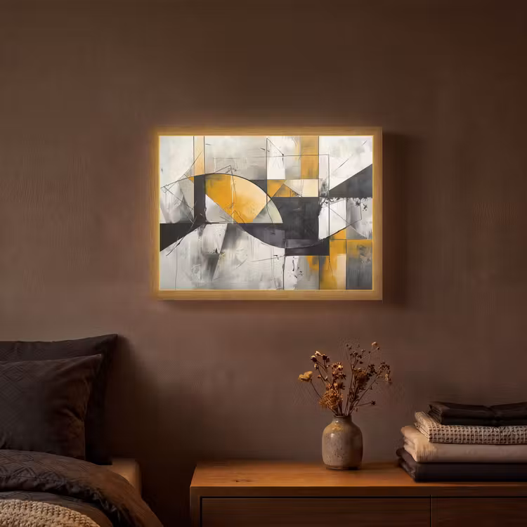 Lightbox - Wandlamp - Abstract - Kunst - Geometrisch - Aesthetic — 3