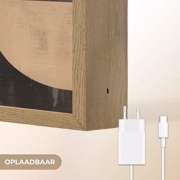 Lightbox - Wandlamp - Abstract - Vormen - Modern - Beige — 7