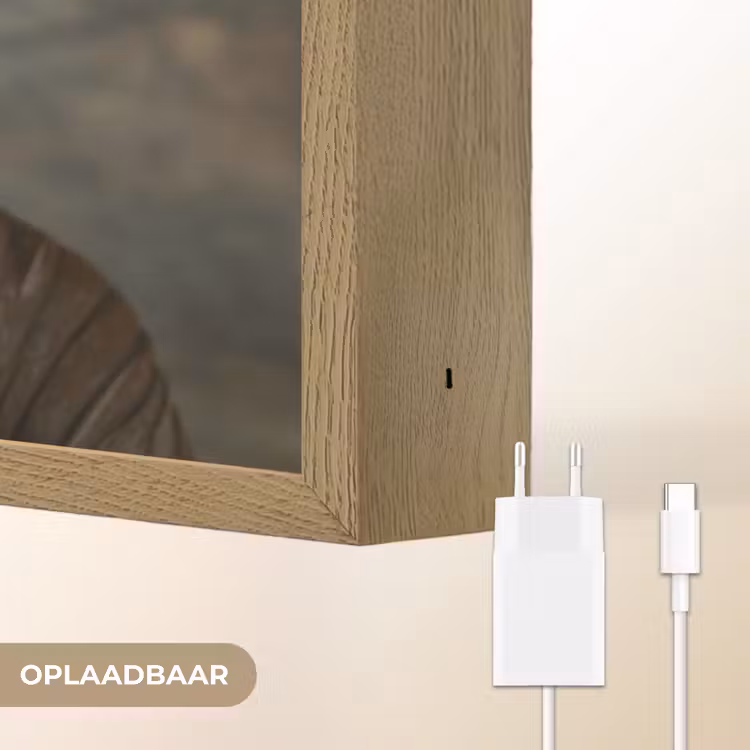 Lightbox - Wandlamp - Boedha - Beeld - Bruin - Rust — 7