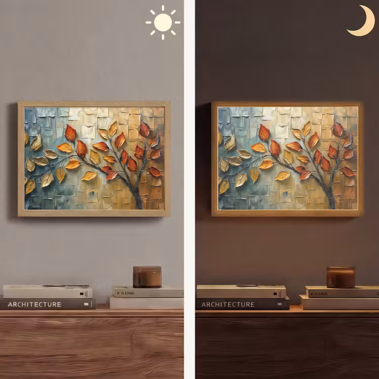 Lightbox - Wandlamp - Boom - Abstract - Natuur - Kunst — 6