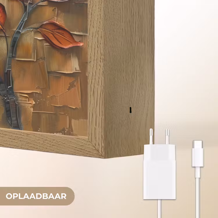 Lightbox - Wandlamp - Boom - Abstract - Natuur - Kunst — 7