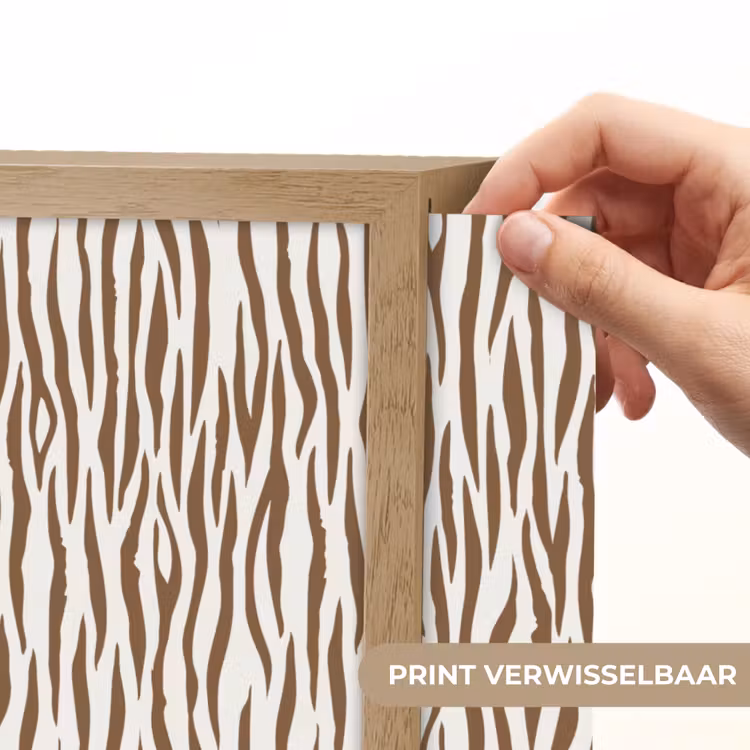 Lightbox - Wandlamp - Bruin - Patroon - Zebra — 5