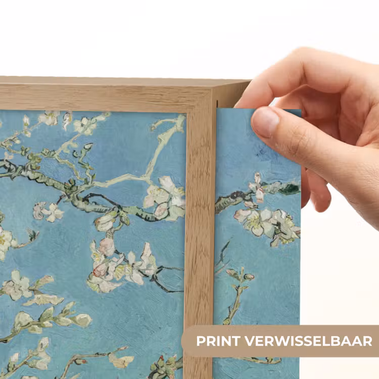 Lightbox - Wandlamp - Amandelbloesem - Van Gogh - Kunst - Bloemen — 5