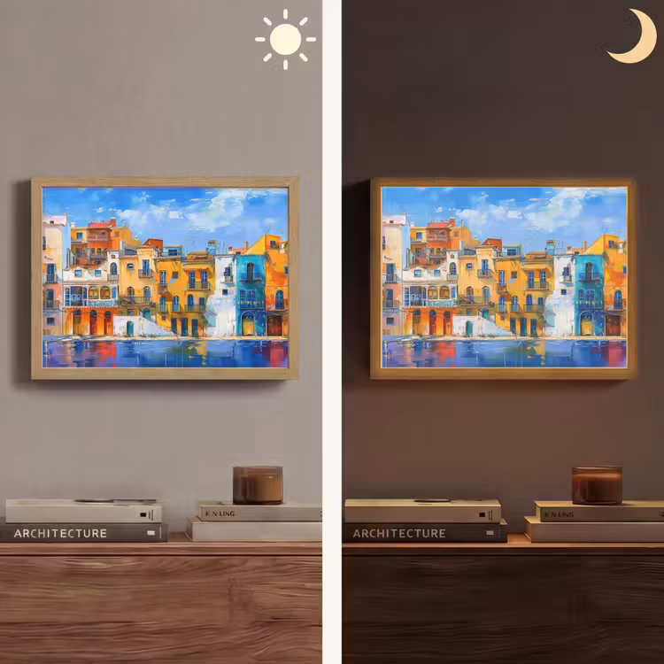 Lightbox - Wandlamp - Architectuur - Kleurrijk - Kunst - Modern — 6