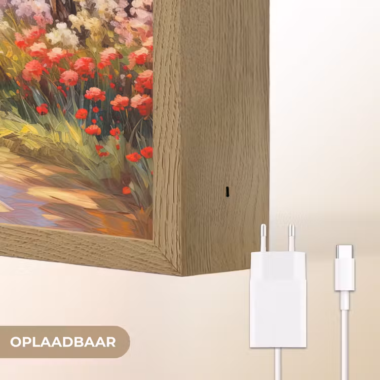 Lightbox - Wandlamp - Bloemen - Bomen - Kunst - Watercolor — 7