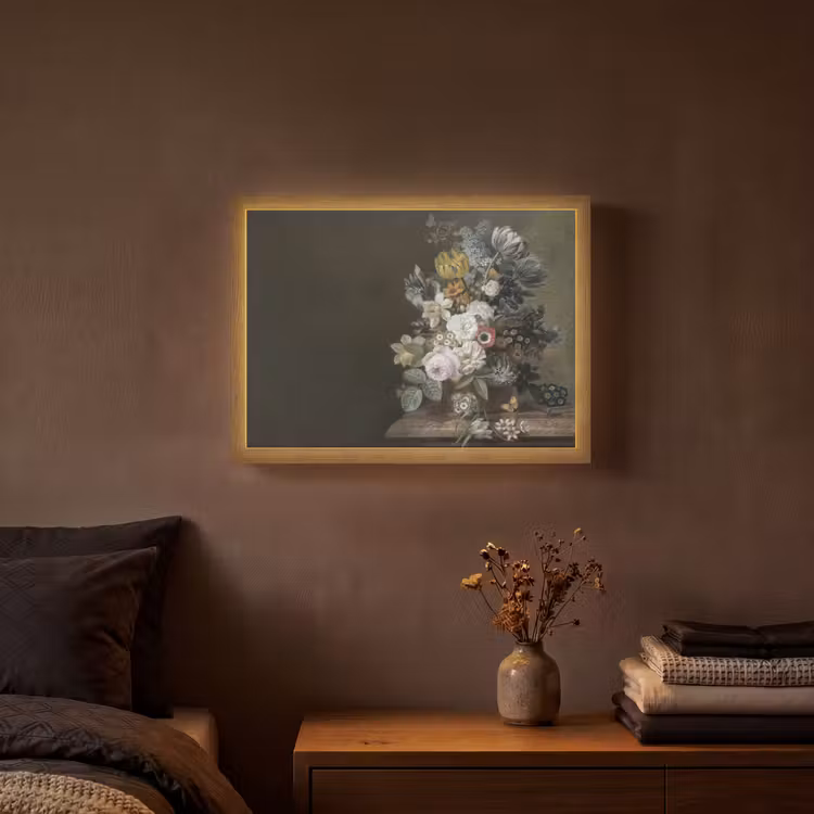 Lightbox - Wandlamp - Bloemen - Eelke Jelles Eelkema - Oude meesters — 3