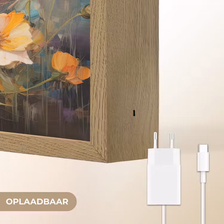 Lightbox - Wandlamp - Bloemen - Watercolor - Kunst - Botanisch - Natuur — 7
